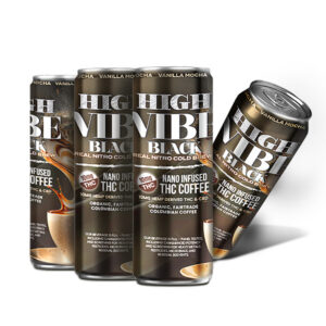 HIGH VIBE Vanilla Mocha Nitro Cold Brew 4-Pack